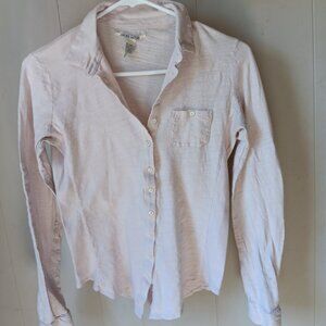 Lucky Brand long sleeve shirt size Xsmall very light pink